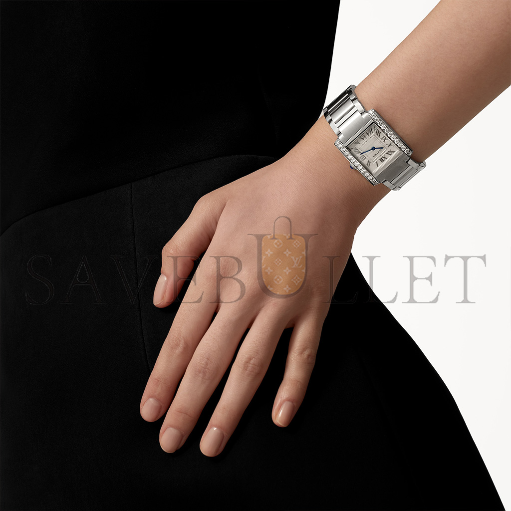 CARTIER TANK FRANÇAISE 32MM WATCH W4TA0021